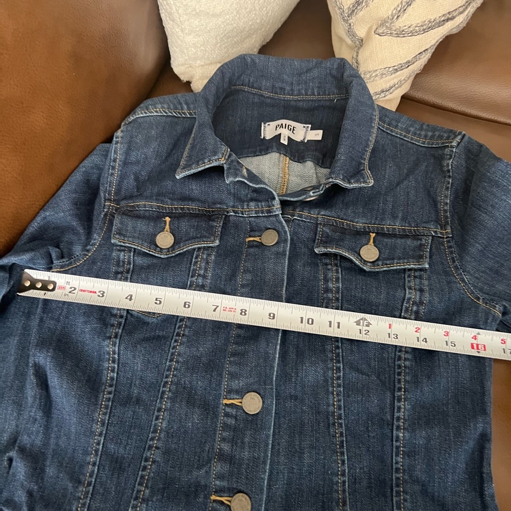 PAIGE denim jacket Size Small - Picture 5 of 6